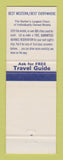 Matchbook Cover - Best Western Sands Motel Fort Smith AR