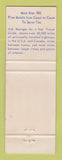 Matchbook Cover - Best Western Olive Tree Inn San Luis Obispo CA