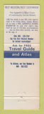 Matchbook Cover - Best Western Miner's Inn Yreka CA WEAR