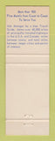 Matchbook Cover - Best Western Westward Ho Motel Bend OR