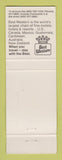 Matchbook Cover - Best Western Colonial Austin Abilene Monahans TX Colorado City