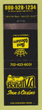 Matchbook Cover - Best Western Bonanza Inn Casino