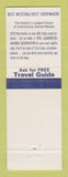 Matchbook Cover - Best Western Winter Garden Inn Winter Garden FL