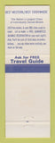 Matchbook Cover - Best Western Spencer Lamplighter Motel Spencer IA