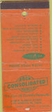 Matchbook Cover - Rock Consolidated Products Los Angeles CA 30 Strike