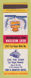 Matchbook Cover - Best Western Tam O Shanter Las Vegas NV