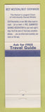 Matchbook Cover - Best Western Tam O Shanter Las Vegas NV