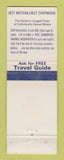 Matchbook Cover - Best Western Downtown Motel Newport AR