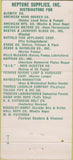 Matchbook Cover - Neptune Marine Supplies New Orleans LA 30 Strike