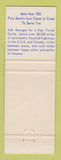 Matchbook Cover - Best Western Black Oak Motor Lodge Paso Robles CA