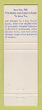 Matchbook Cover - Best Western Park Terrace Hotel Fort Morgan Colorado