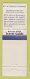 Matchbook Cover - Best Western Park Terrace Springfield OH