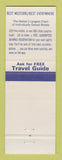 Matchbook Cover - Best Western Bostonian Motor Inn New Boston TX