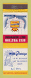 Matchbook Cover - Best Western Motel Flamingo San Francisco CA