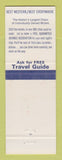 Matchbook Cover - Best Western New Timbers Motel Shelton WA