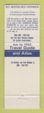 Matchbook Cover - Best Western Robbins Motel Restaurant Vandalia IL