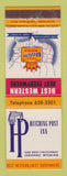 Matchbook Cover - Best Western Hitching Post Inn Cheyenne WY