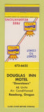 Matchbook Cover - Best Western Douglas Inn Motel Roseburg OR