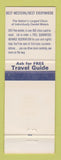 Matchbook Cover - Best Western Four Seasons Motor Lodge Petoskey MI