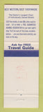 Matchbook Cover - Best Western Amity Motel Douglas MI