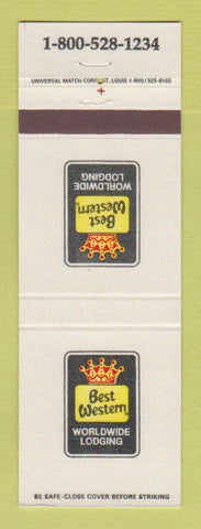 Matchbook Cover - Best Western Preference Inn Houston Dallas TX