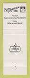 Matchbook Cover - Best Western Preference Inn Houston Dallas TX