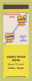 Matchbook Cover - Best Western Dodds House Motel Holton KS