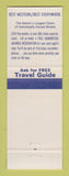 Matchbook Cover - Best Western Royal Motor Inn Beaverton OR