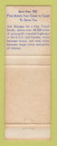 Matchbook Cover - Best Western Shamrock Motel Omaha NE
