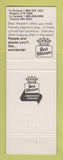 Matchbook Cover - Best Western Green Tree Inn Victorville CA