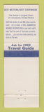 Matchbook Cover - Best Western Paice Motel Beaver UT