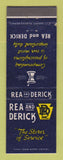 Matchbook Cover - Rea and Derick Drug Stores