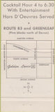 Matchbook Cover - Golden Lance Restaurant Elk Grove Village IL 30 Strike