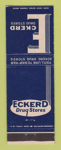 Matchbook Cover - Eckerd Drug Stores