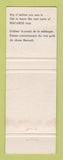 Matchbook Cover - Bacari Rum Canada WEAR