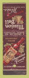 Matchbook Cover - Mission Bell Wines Madera CA WEAR