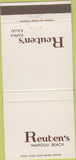 Matchbook Cover - Reuben's Restaurant Kapaa Kauai HI 30 Strike