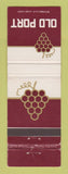 Matchbook Cover - Old Port Wine? Canada