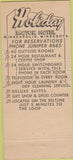Matchbook Cover - Redwood Room Restaurant Minneapolis MN 30 Strike