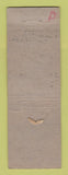 Matchbook Cover - Old Lewis Hunter Whiskey WORN