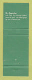 Matchbook Cover - Dry Dubonnet Liquor Canada