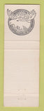 Matchbook Cover - Dr JL Marvin Chiropractor Kansas City MO Moose Lodge