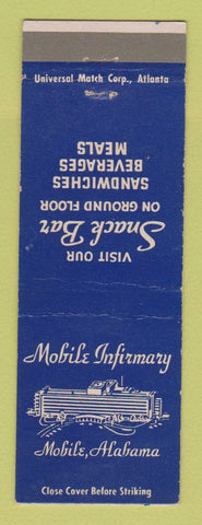 Matchbook Cover - Mobile Infirmary Mobile AL Woman's Auxiliary Gift Shop