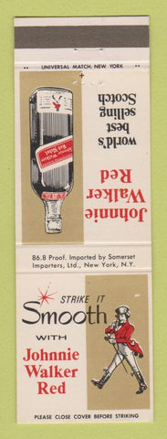 Matchbook Cover - Johnnie Walker Red Scotch Whiskey