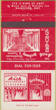 Matchbook Cover - Arch Restaurant Tavern Hamilton ON 30 Strike