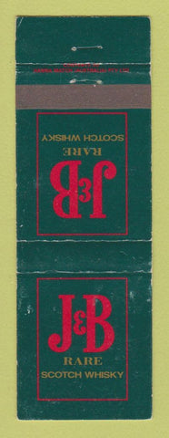 Matchbook Cover - J&B Scotch Whiskey Australia WEAR
