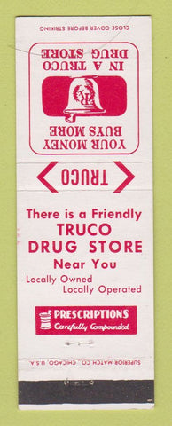 Matchbook Cover - Truco Drug Stores Newton Falls OH?