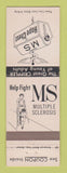 Matchbook Cover - Fight Multiple Sclerosis MS Hope Chest Albuquerque NM