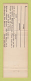 Matchbook Cover - Fight Multiple Sclerosis MS Hope Chest Albuquerque NM