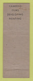 Matchbook Cover - Lugene Opticians New York City